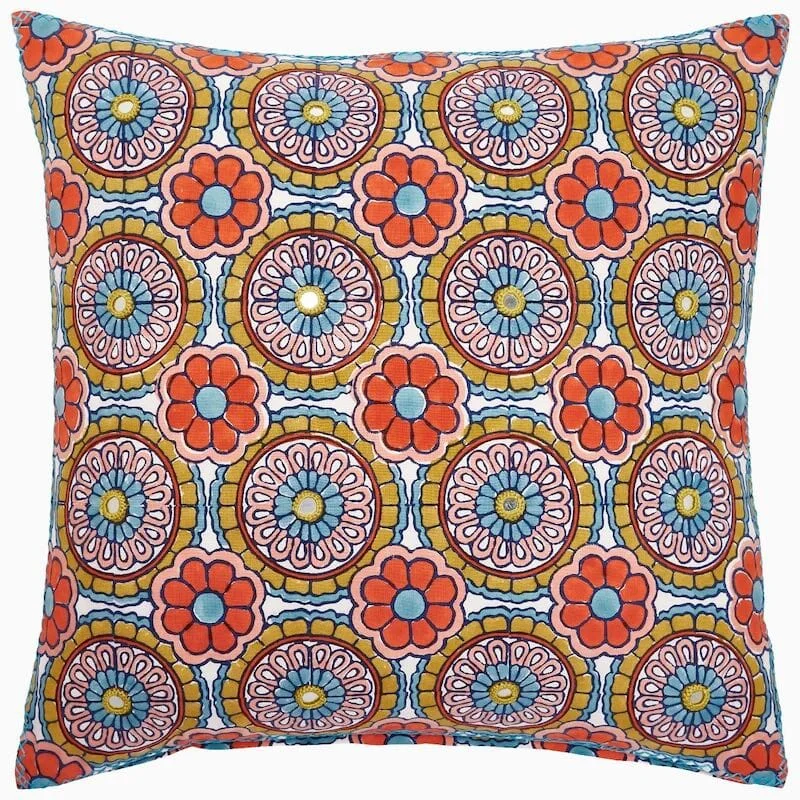 Cotton Pillows for Natural ComfortJaivant Throw Pillow by John Robshaw