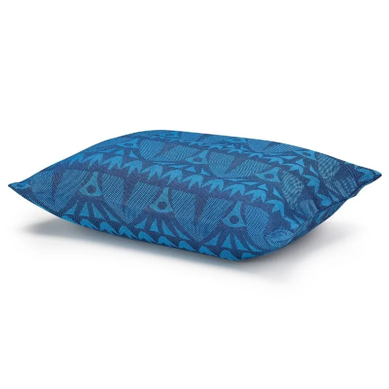 Adjustable Pillows for Customized ComfortHoli Sapphire Outdoor Pillow by Le Jacquard Français Adjustable Pillows for Customized ComfortHoli Sapphire Outdoor Pillow by Le Jacquard Français