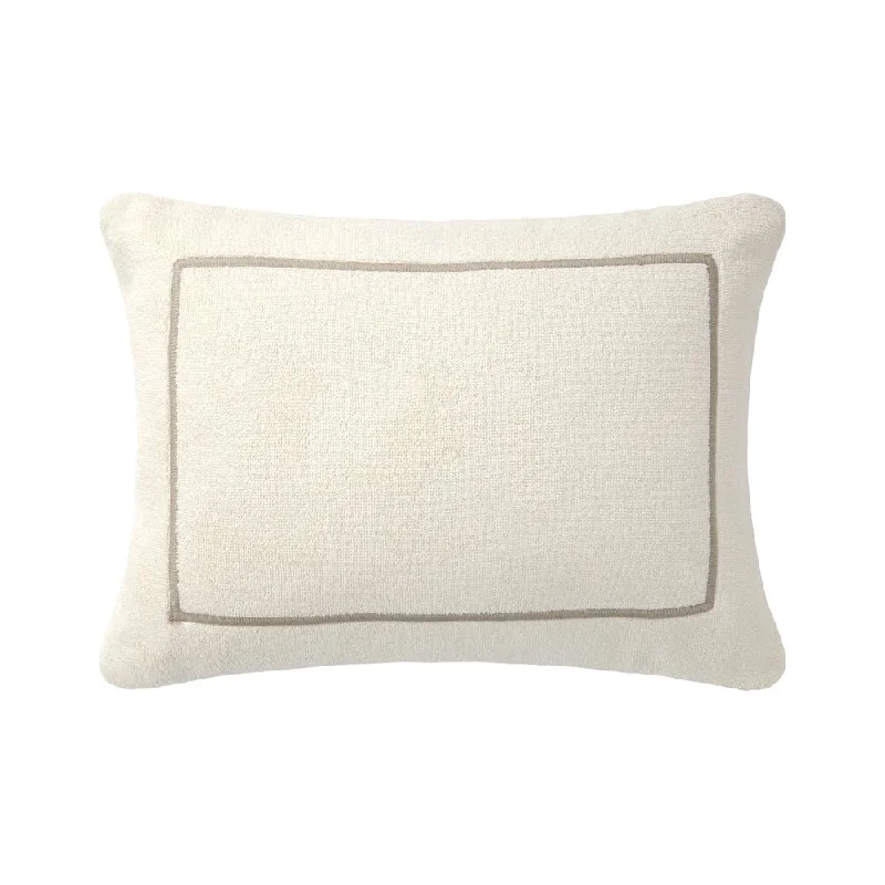 Kids Pillows with Fun DesignsCroisiere Ecru Beach Pillow by Yves Delorme