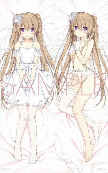 Bolster Pillows for Sofa Decoration[t](Goods - Pillowcase) Aokana: Four Rhythm Across the Blue Mashiro Arisaka Wedding Dakimakura Body Pillow Cover