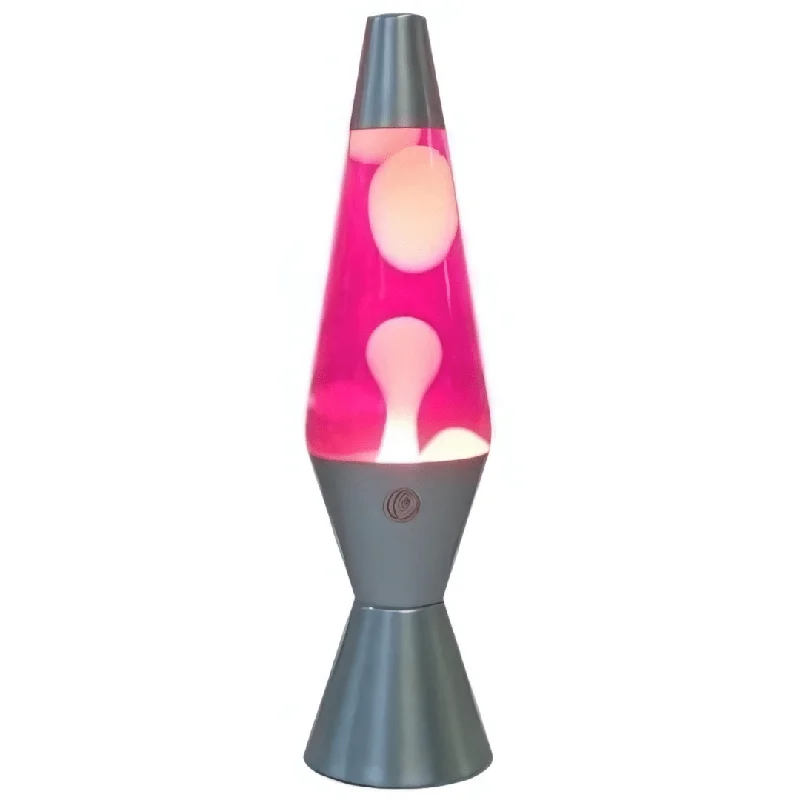 Salt Lamps for Yoga and Meditation SpacesLava Lamp Diamond Motion Large 37cm - Pink White