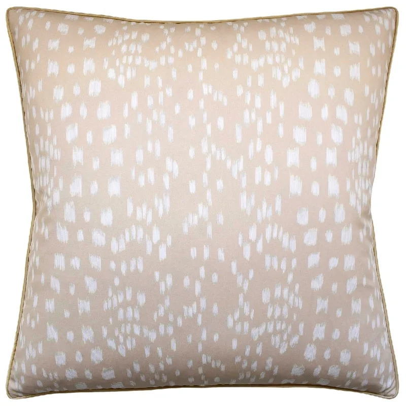 Soft and Fluffy Pillows for Bedroom ComfortLes Touches Beige Pillow by Ryan Studio