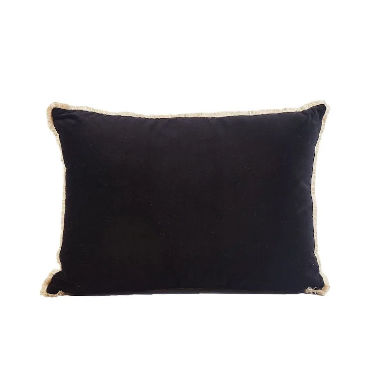 Hypoallergenic Pillows for Allergy SufferersBlack Velvet Decorative Pillow by Ann Gish Hypoallergenic Pillows for Allergy SufferersBlack Velvet Decorative Pillow by Ann Gish