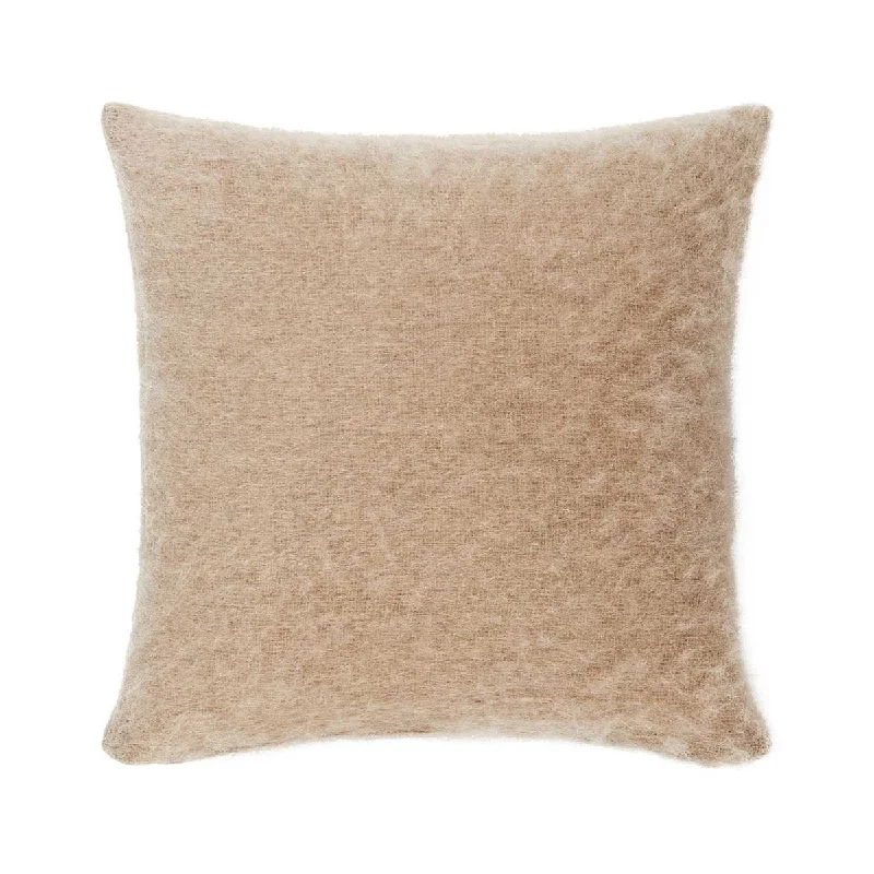 Travel Pillows for Long JourneysNoisette Mohair Decorative Pillow by Yves Delorme