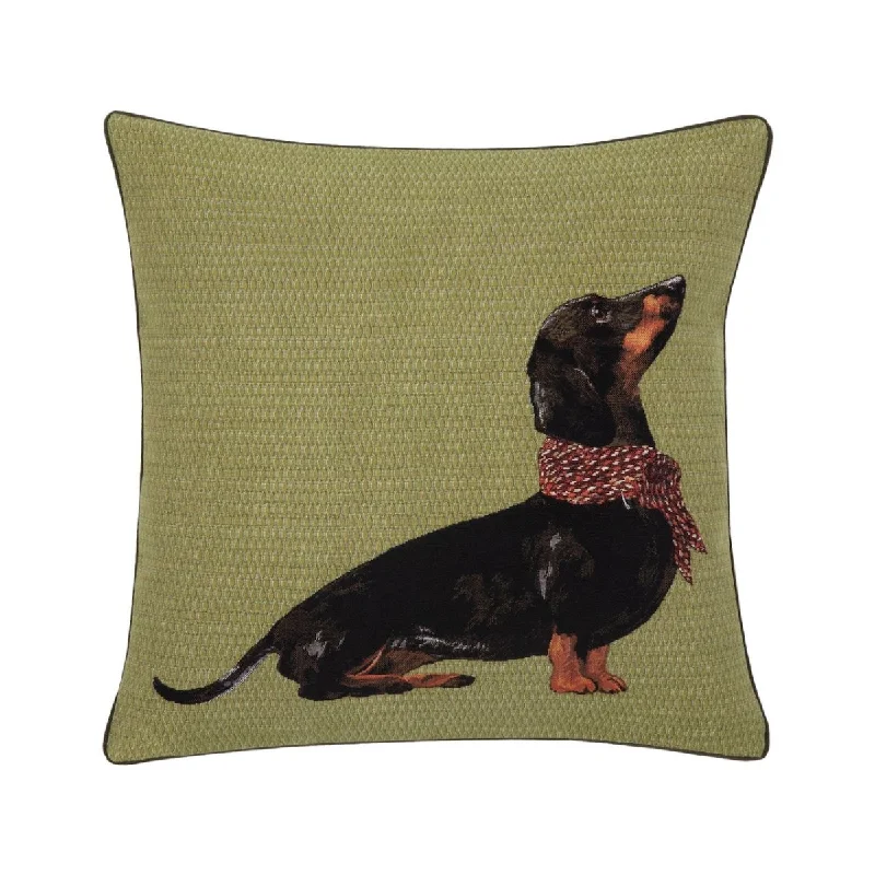 Cotton Pillows for Natural ComfortGeoffroy Pistachio Decorative Throw Pillow by Yves Delorme Cotton Pillows for Natural ComfortGeoffroy Pistachio Decorative Throw Pillow by Yves Delorme