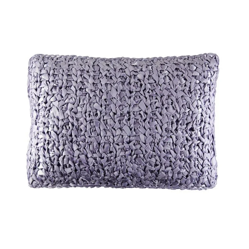 Soft and Fluffy Pillows for Bedroom ComfortThistle Ribbon Knit Pillows by Ann Gish