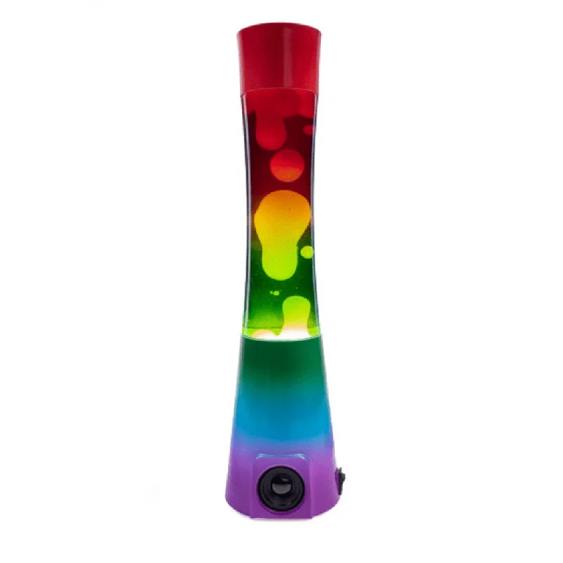 Salt Lamps for Art Studios to Set a Creative MoodBluetooth Speaker Lava Lamp Rainbow Motion