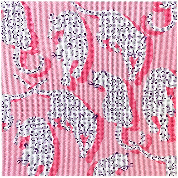 Decorative Pillows for Living Room MakeoverLeopard Pillow - Pink Canvas