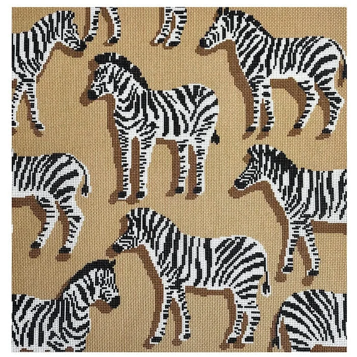 Kids Pillows with Fun DesignsZebra Pillow Tan