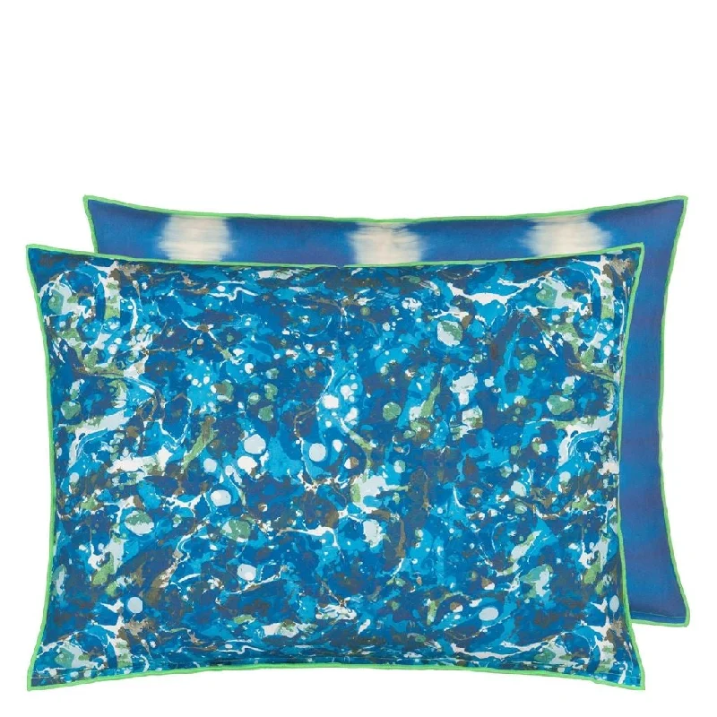 Cooling Pillows for Hot SleepersOutdoor Odisha Cobalt Decorative Pillow by Designers Guild Cooling Pillows for Hot SleepersOutdoor Odisha Cobalt Decorative Pillow by Designers Guild