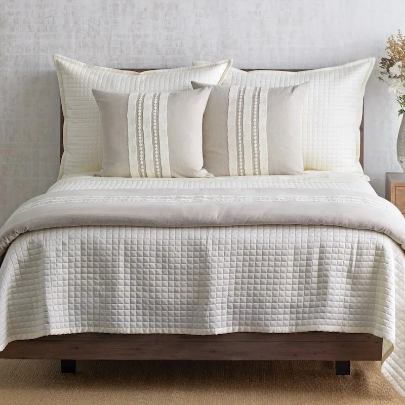 Plush Pillows for a Cozy BedEchelon Decorative Pillows Natural by Ann Gish