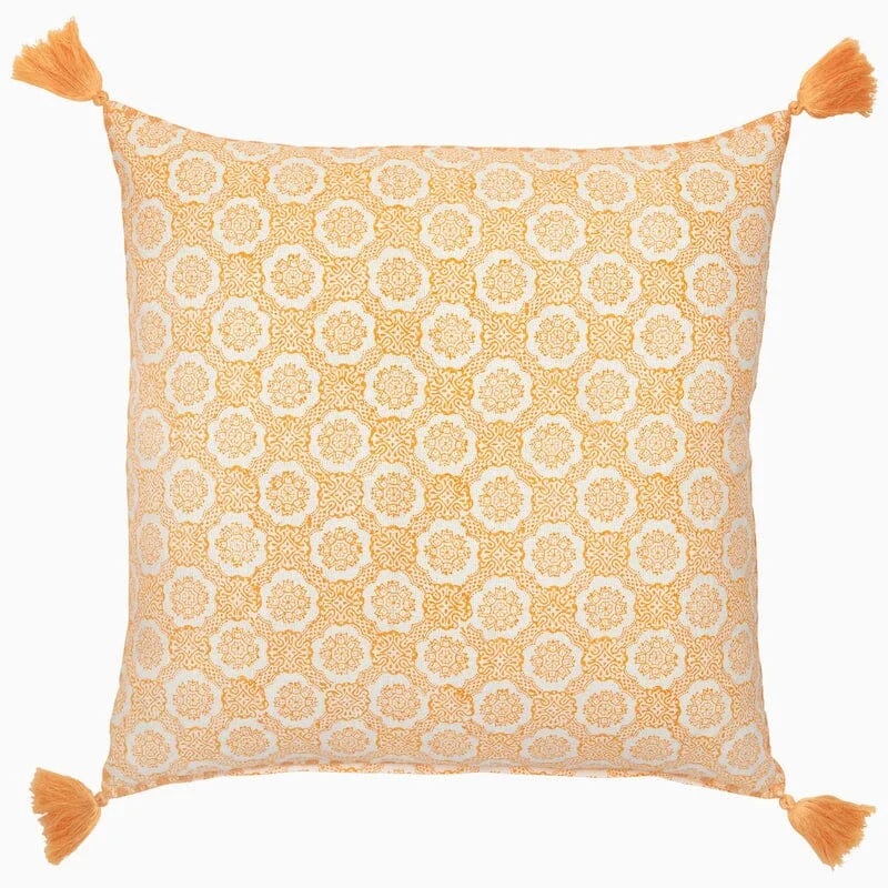Cooling Pillows for Hot SleepersAtulya Marigold Throw Pillow by John Robshaw