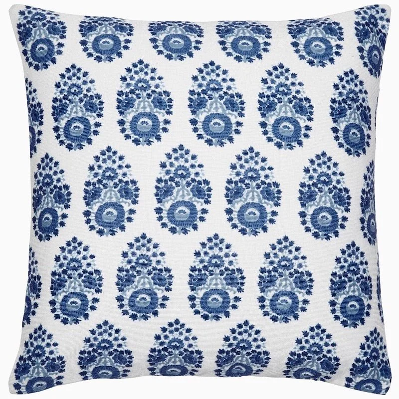 Square Pillows for Modern Home DecorAdira Indigo Indoor Outdoor Pillow by John Robshaw Square Pillows for Modern Home DecorAdira Indigo Indoor Outdoor Pillow by John Robshaw