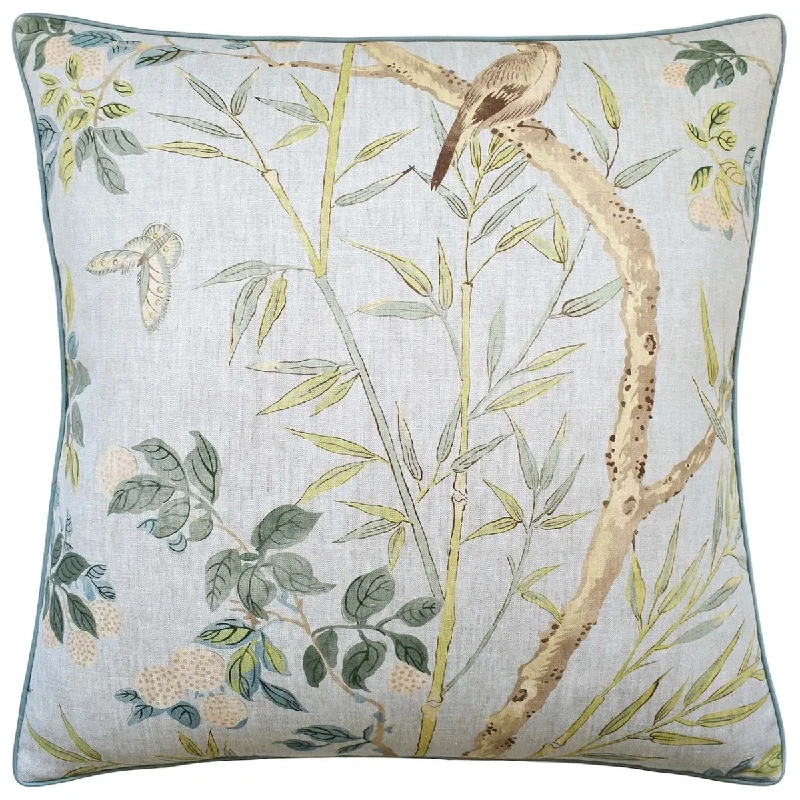 Hypoallergenic Pillows for Allergy SufferersClaire Spa Blue Decorative Pillow by Ryan Studio Hypoallergenic Pillows for Allergy SufferersClaire Spa Blue Decorative Pillow by Ryan Studio