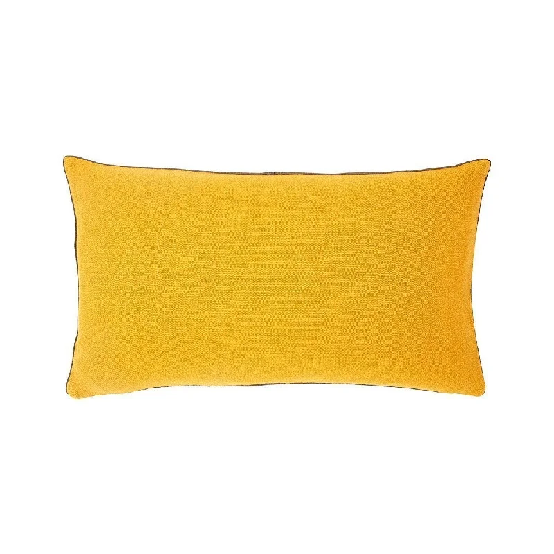 Feather Pillows for a Luxurious SleepPigment Jaune d'Or Pillow by Iosis
