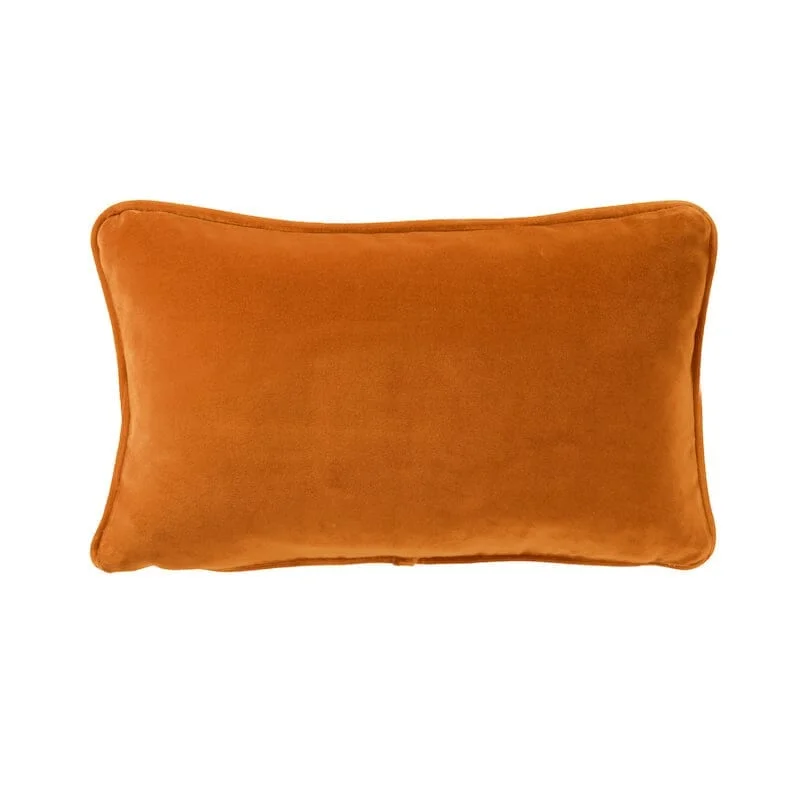 Soft and Fluffy Pillows for Bedroom ComfortDivan Abricot Decorative Velvet Pillows by Iosis