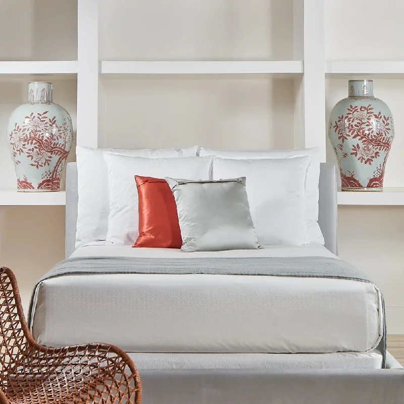 Silk Pillows for Smooth Skin and HairCharmeuse Pillows with French Knots by Ann Gish Silk Pillows for Smooth Skin and HairCharmeuse Pillows with French Knots by Ann Gish