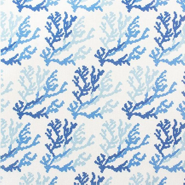 Bolster Pillows for Sofa DecorationBlue Coral Canvas