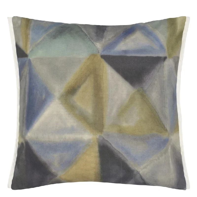 Plush Pillows for a Cozy BedDesigners Guild Bougival Outdoor Zinc Decorative Pillow - FINAL SALE Plush Pillows for a Cozy BedDesigners Guild Bougival Outdoor Zinc Decorative Pillow - FINAL SALE