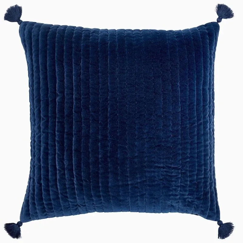 Orthopedic Pillows for Back Pain ReliefVelvet Indigo Decorative Pillow by John Robshaw Orthopedic Pillows for Back Pain ReliefVelvet Indigo Decorative Pillow by John Robshaw