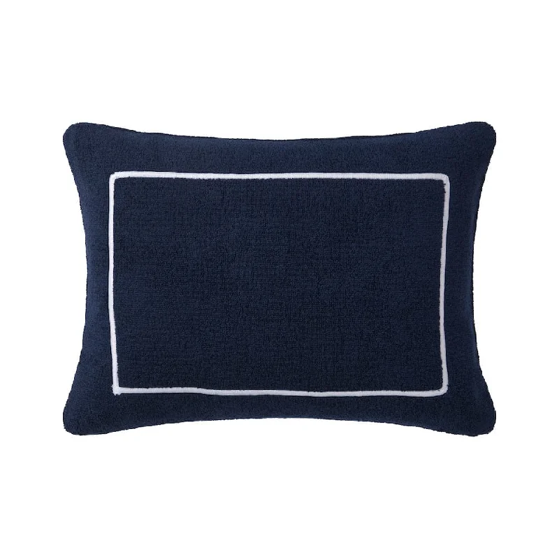 Lumbar Support Pillows for Car SeatsCroisiere Marine Beach Pillow by Yves Delorme