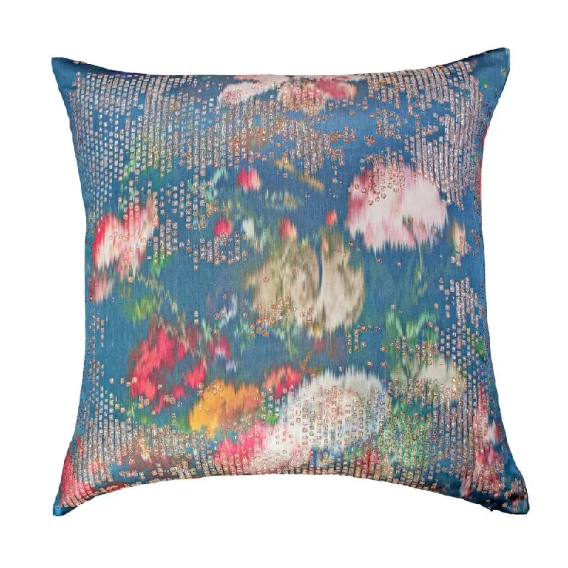 Travel Pillows for Long JourneysIbiza Navy Decorative Pillows by Ann Gish