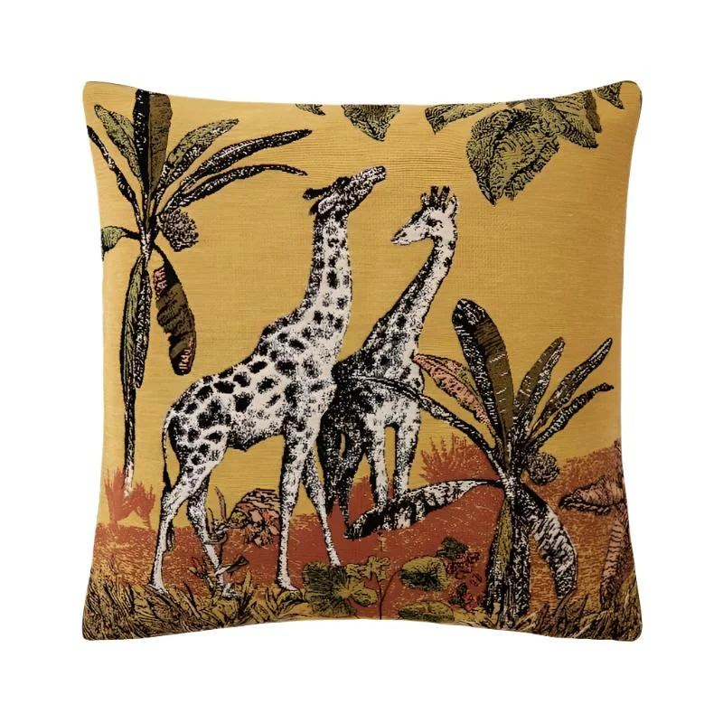 Round Pillows for Boho-Style InteriorsMasai Rotin Decorative Pillow by Iosis