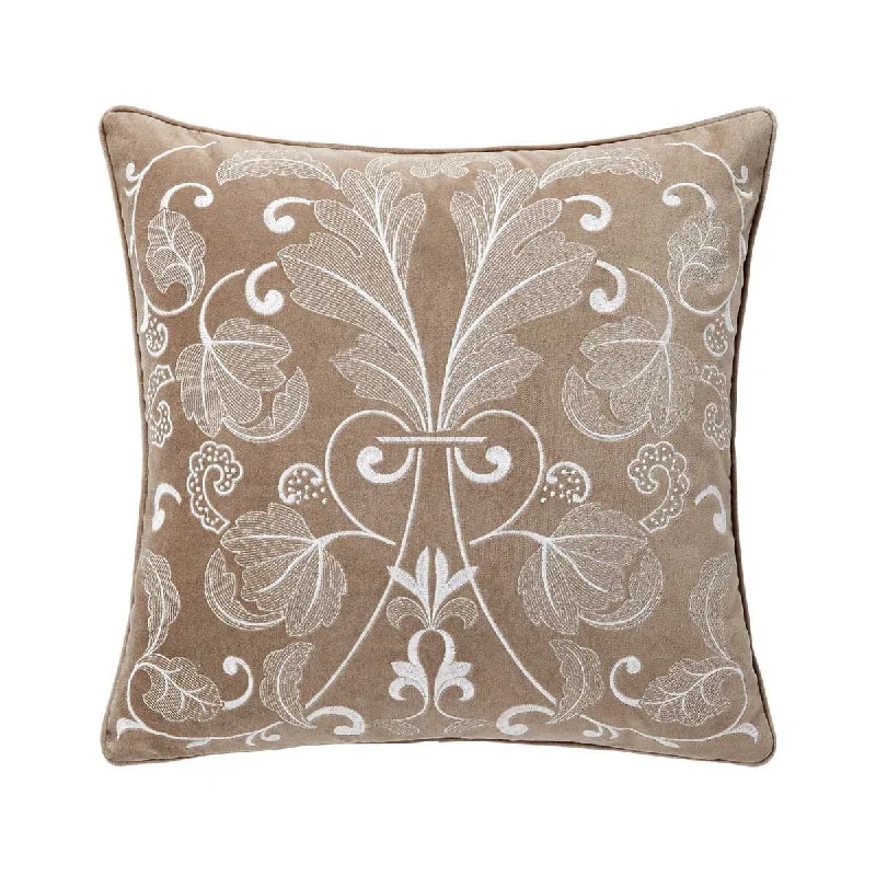 Round Pillows for Boho-Style InteriorsTenue Chic Decorative Pillow by Yves Delorme