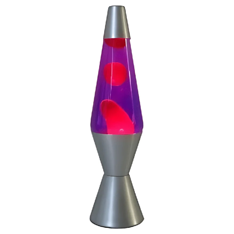 USB - Powered Salt Lamps for Easy ChargingLava Lamp Diamond Motion Large 37cm - Purple Red