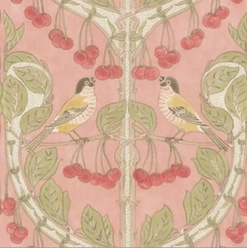 Cooling Pillows for Hot SleepersBirds & Cherries Coral Decorative Pillow Ryan Studio Cooling Pillows for Hot SleepersBirds & Cherries Coral Decorative Pillow Ryan Studio