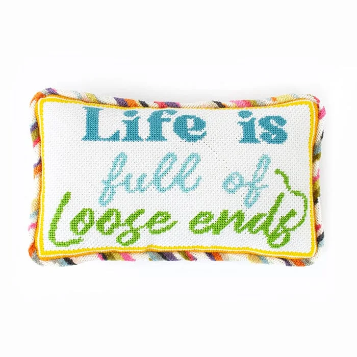 Velvet Pillows for a Touch of EleganceLife is Full of Loose Ends Kit