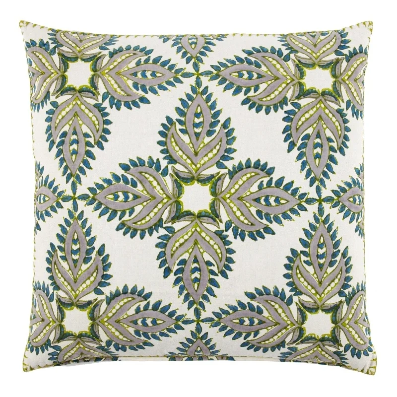 Bolster Pillows for Sofa DecorationVerdin Euro Pillow by John Robshaw
