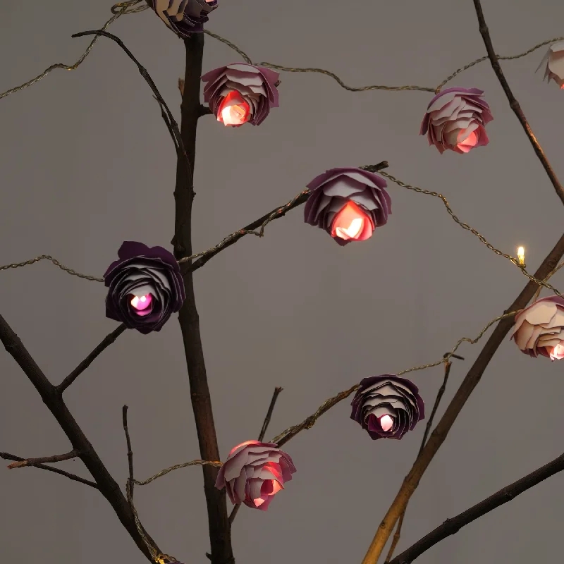 Twinkling String Lights for a Magical AtmosphereLush Bloom String Lights