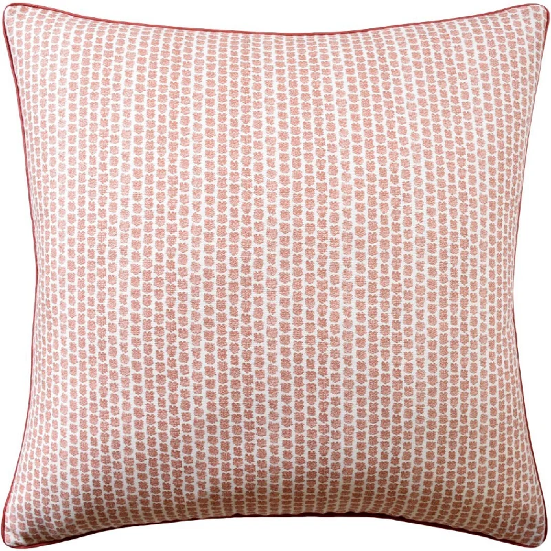 Cotton Pillows for Natural ComfortRyan Studio Kaya Berry 22" x 22" Pillows