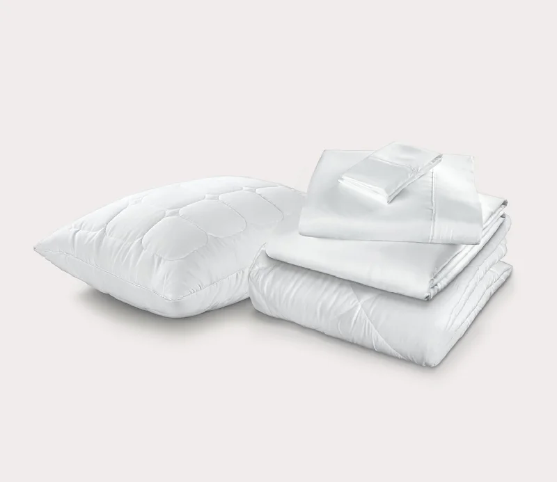 Fitted Sheets with Reinforced Corners for Long - Lasting UseCity Mattress 60th Anniversary Sleep Bundle Fitted Sheets with Reinforced Corners for Long - Lasting UseCity Mattress 60th Anniversary Sleep Bundle
