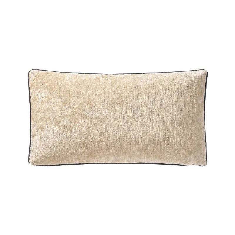 Lumbar Support Pillows for Car SeatsBoromee Greige Lumbar Pillow by Iosis