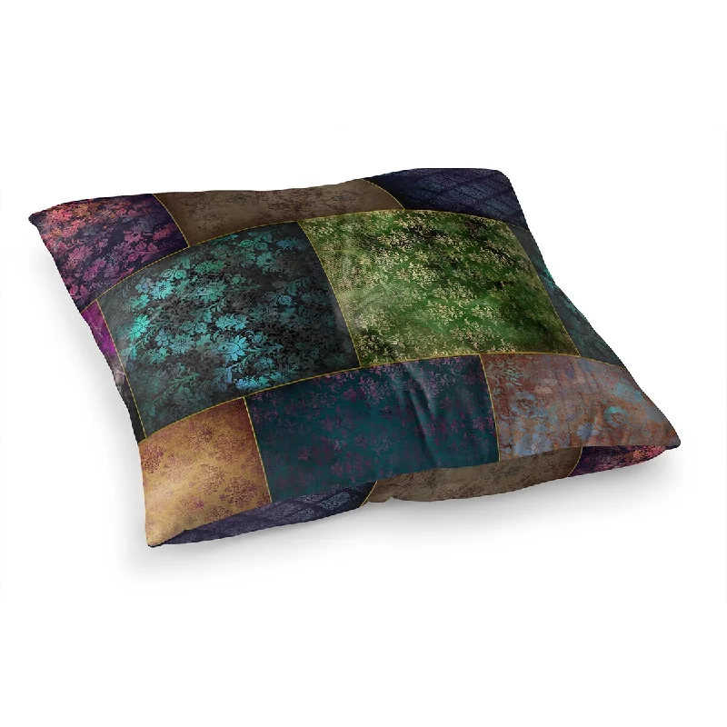Down Alternative Pillows for Ethical ChoicesECLECTIC BOHEMIAN PATCHWORK MULTI BOHO Floor Pillow By Kavka Designs Down Alternative Pillows for Ethical ChoicesECLECTIC BOHEMIAN PATCHWORK MULTI BOHO Floor Pillow By Kavka Designs