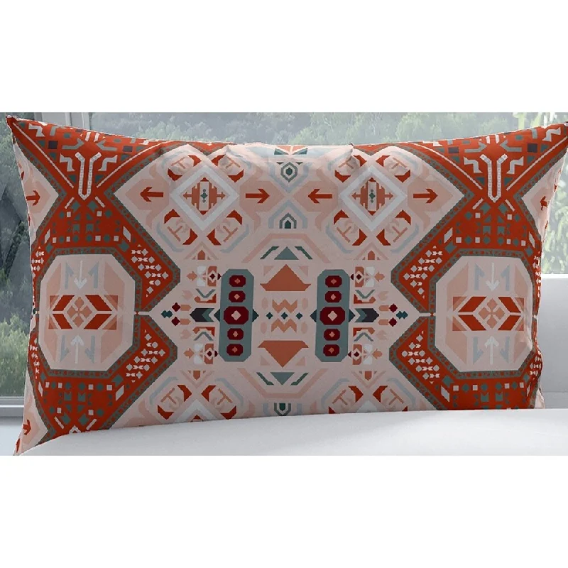 Down Alternative Pillows for Ethical ChoicesABADEH TERRACOTTA Pillow Case By Kavka Designs Down Alternative Pillows for Ethical ChoicesABADEH TERRACOTTA Pillow Case By Kavka Designs