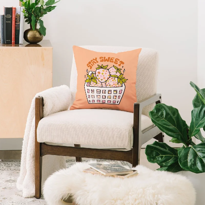 Orthopedic Pillows for Back Pain ReliefDoodle By Meg Stay Sweet Decorative Throw Pillow