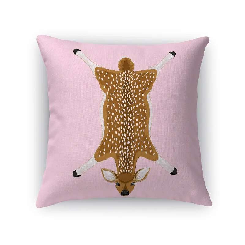 Down Alternative Pillows for Ethical ChoicesFAWN PINK Accent Pillow by Kavka Designs Down Alternative Pillows for Ethical ChoicesFAWN PINK Accent Pillow by Kavka Designs