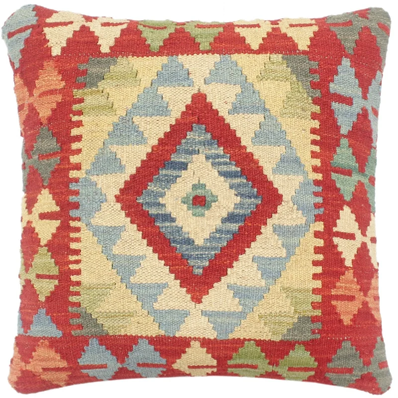 Cooling Pillows for Hot SleepersRustic Turkish Marr Hand Woven Kilim Pillow