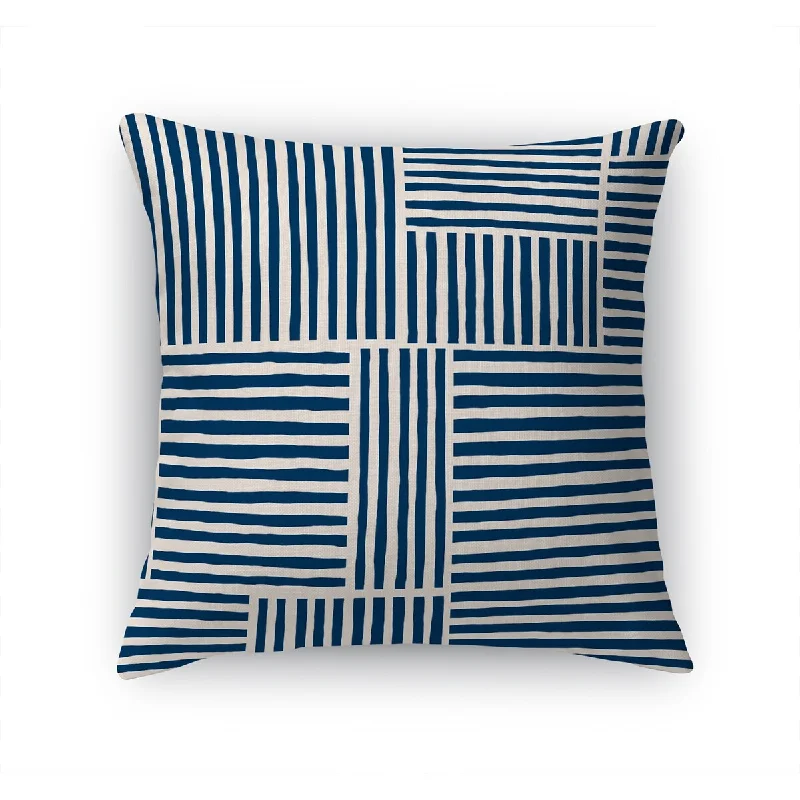 Velvet Pillows for a Touch of EleganceIDA NAVY Accent Pillow by Kavka Designs