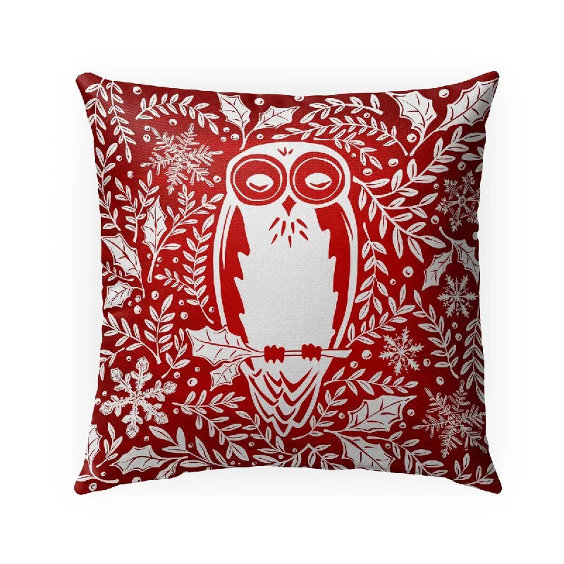 Decorative Pillows for Living Room MakeoverSNOWY OWL Indoor|Outdoor Pillow