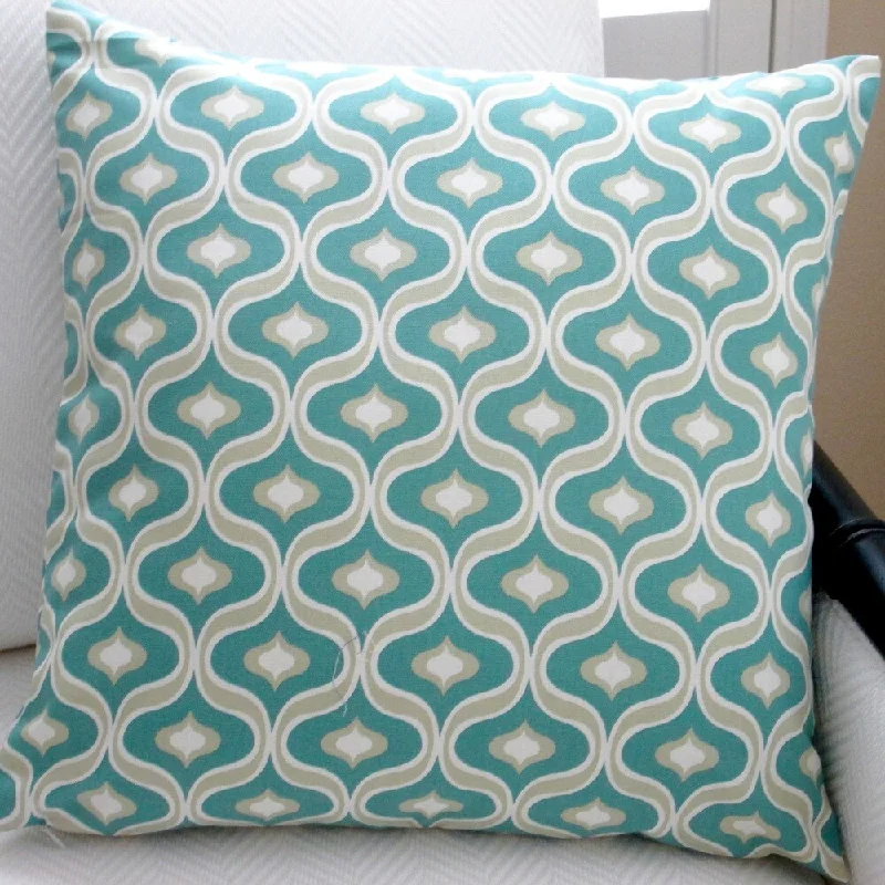 Down Alternative Pillows for Ethical ChoicesArtisan Pillows Indoor 20-inch Modern Geometric in Teal Accent Throw Pillow Cover Down Alternative Pillows for Ethical ChoicesArtisan Pillows Indoor 20-inch Modern Geometric in Teal Accent Throw Pillow Cover