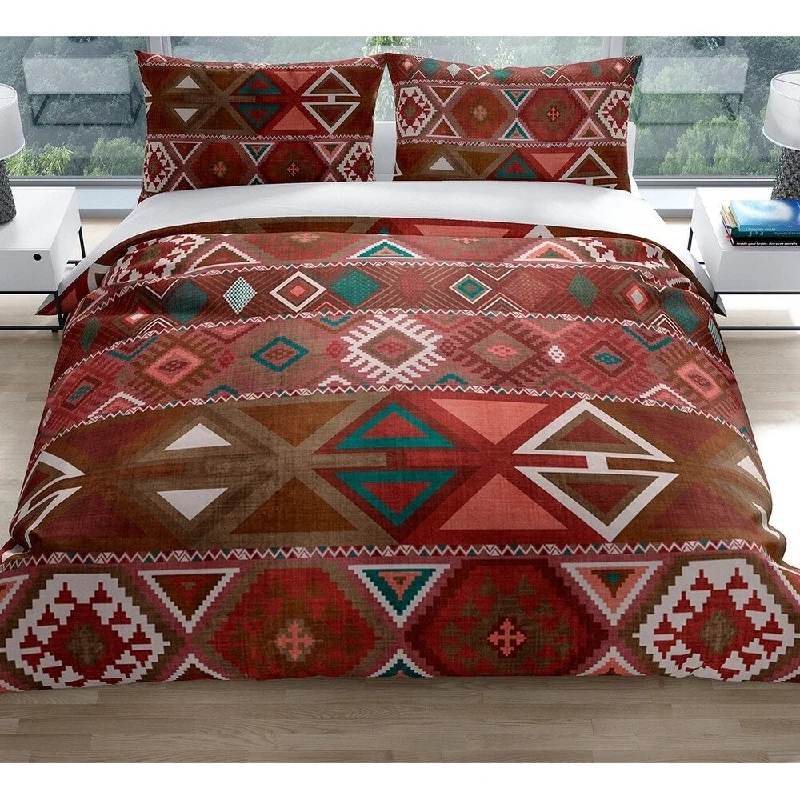 Bolster Pillows for Sofa DecorationAZTEC TRIBAL SIENNA Pillow Case By Kavka Designs