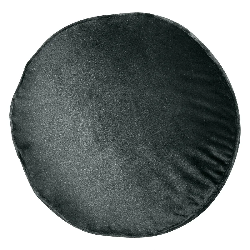 Hypoallergenic Pillows for Allergy SufferersEdie At Home Velvet Round Decorative Throw Pillow, Black Hypoallergenic Pillows for Allergy SufferersEdie At Home Velvet Round Decorative Throw Pillow, Black
