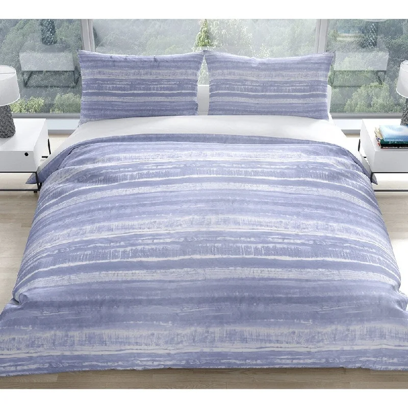 Feather Pillows for a Luxurious SleepWASHY WATERCOLOR STRIPE PERIWINKLE Pillow Case By Kavka Designs - N/A Feather Pillows for a Luxurious SleepWASHY WATERCOLOR STRIPE PERIWINKLE Pillow Case By Kavka Designs - N/A