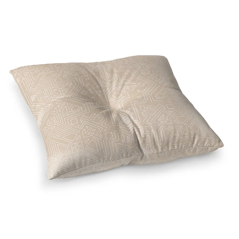 Firm Pillows for Side SleepersSULTANATE BEIGE Floor Pillow By Kavka Designs