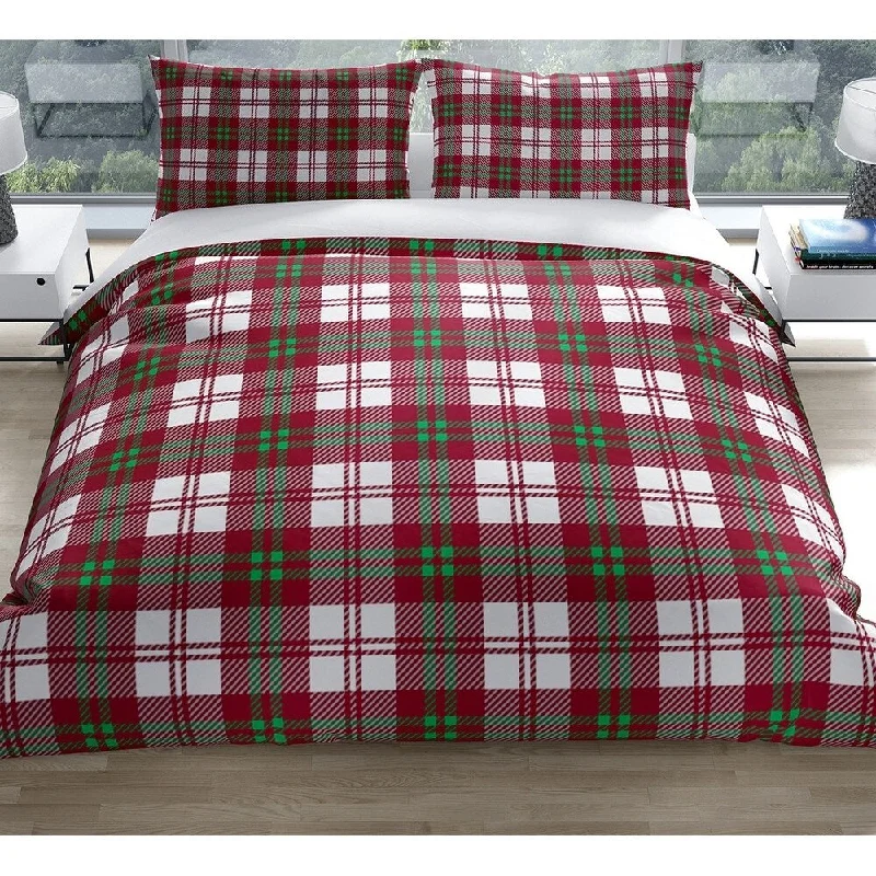 Back Support Pillows for Office ChairsCOZY PLAID RED AND GREEN Pillow Case By Kavka Designs - N/A Back Support Pillows for Office ChairsCOZY PLAID RED AND GREEN Pillow Case By Kavka Designs - N/A