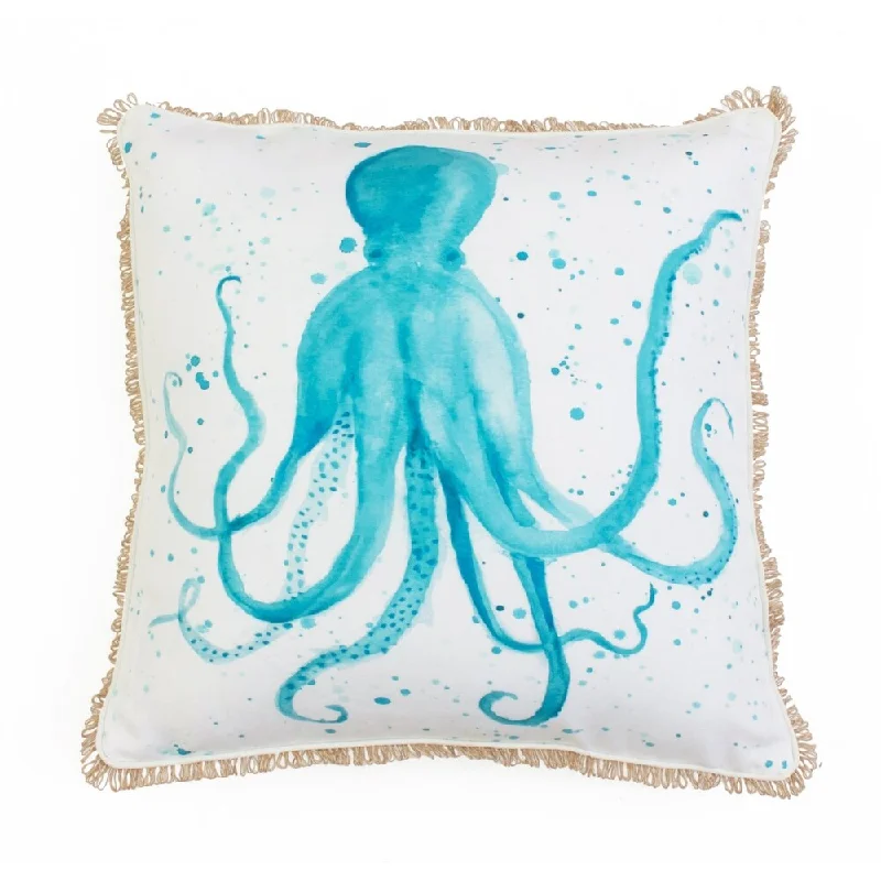 Decorative Pillows for Living Room MakeoverThro by Marlo Lorenz Ozwald Octopus Splatter Printed 20-inch Throw Pillow Decorative Pillows for Living Room MakeoverThro by Marlo Lorenz Ozwald Octopus Splatter Printed 20-inch Throw Pillow
